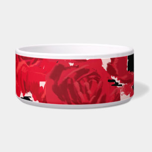Bold Abstract Roses and Pretty Poppies Pet