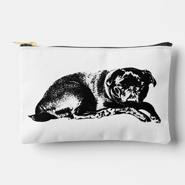 Bold Accent, Soft Storage Accessory Pouch (Front)