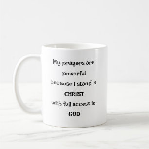 Bold Access to God through Prayer Mug