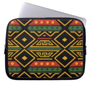 Bold African Print Laptop Sleeve