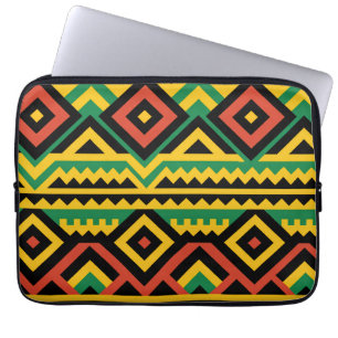 Bold African Print  Laptop Sleeve