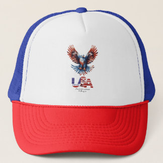 Bold American Spirit: 4th of July Eagle Hat