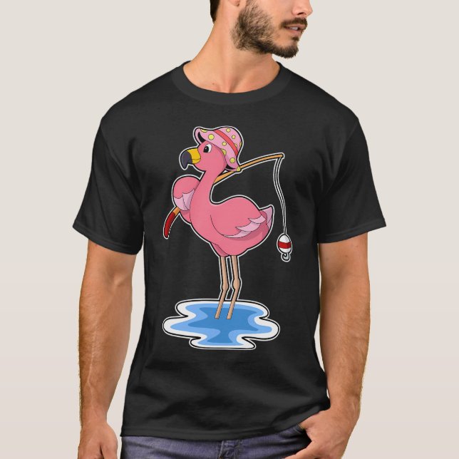 Bold and Bright Red Fish T-Shirt (Front)