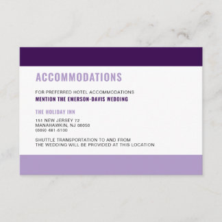 Bold and Colourful Enclosure Card