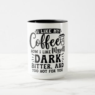 Bold and Fiery Coffee Lover's Mug