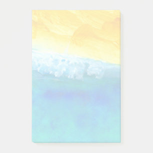 Bold and Lively Abstract Seascape Painting Post-it Notes