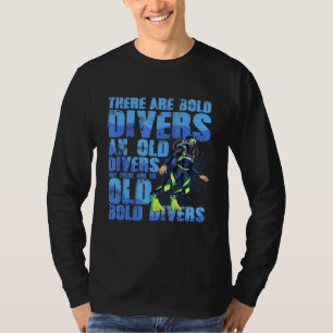 Bold And Old Divers For A Diver Sport Diver Snorke T-Shirt