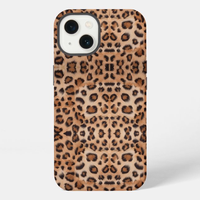 Bold and Stylish: Leopard Print Case (Back)