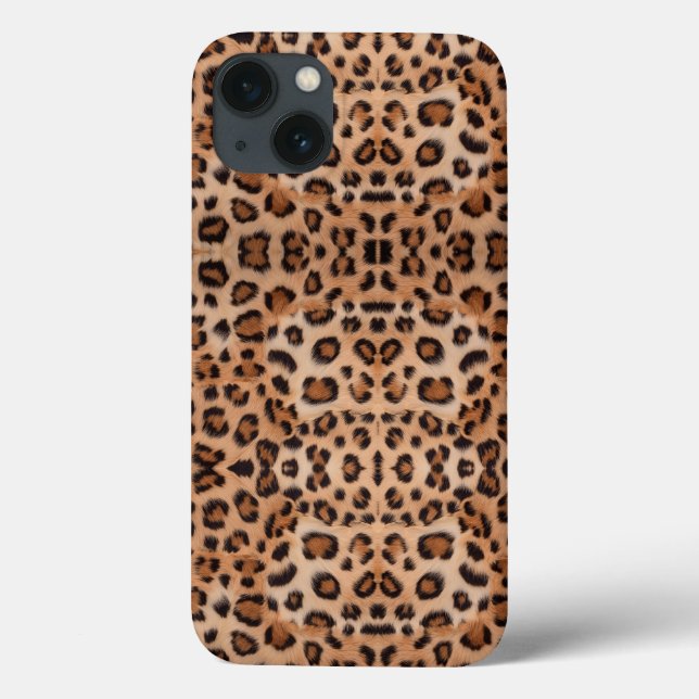Bold and Stylish: Leopard Print Case (Back)
