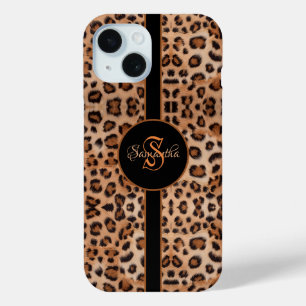 Bold and Stylish: Personalised Leopard Print Case