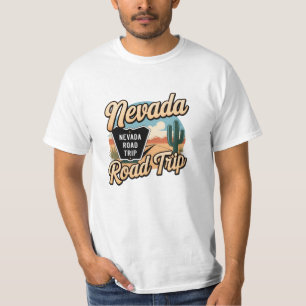 Bold and Whimsical Nevada Graphics T-Shirt