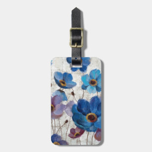 Bold Anemones Luggage Tag