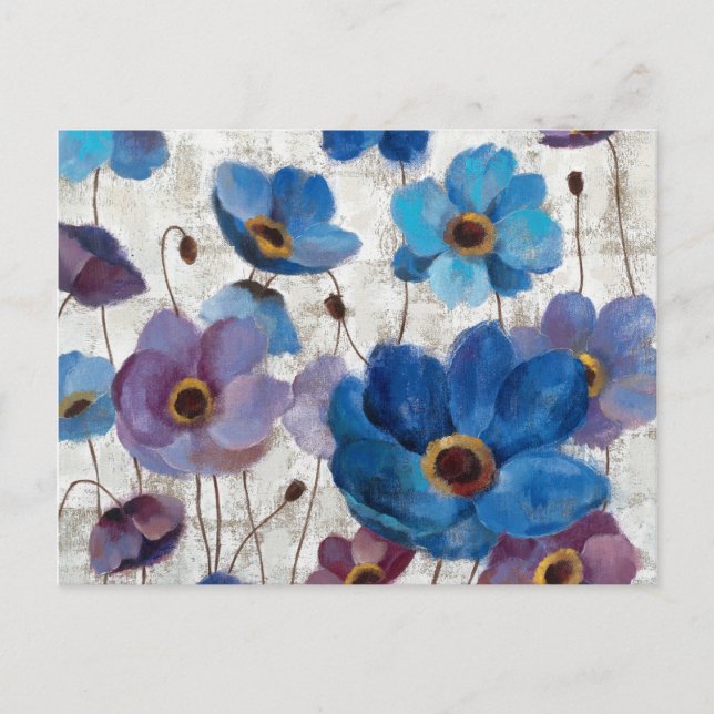 Bold Anemones Postcard (Front)