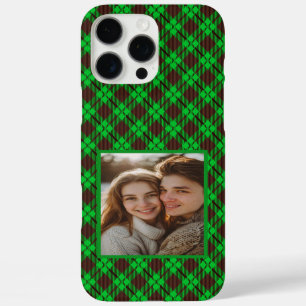 Bold Anniversary Gifts For Husband Plaid Print iPhone 16 Pro Max Case