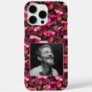 Bold Anniversary Keepsake Calle Lilies Floral Cust iPhone 16 Pro Max Case