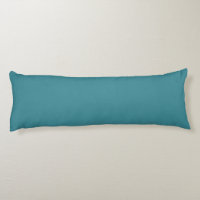 Bold Aqua Solid Colour Pairs Satin Rolling Surf