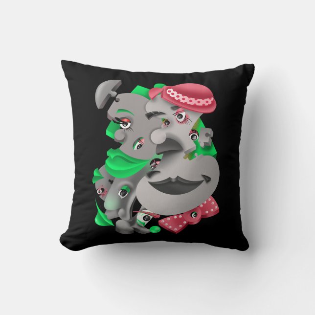Bold & Artistic Scatter Cushion (Front)
