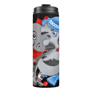 Bold & Artistic Thermal Tumbler