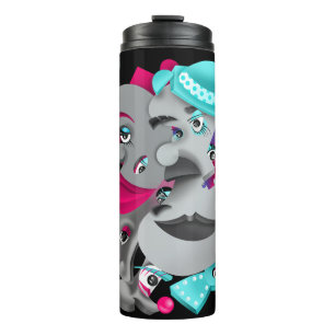 Bold & Artistic Thermal Tumbler