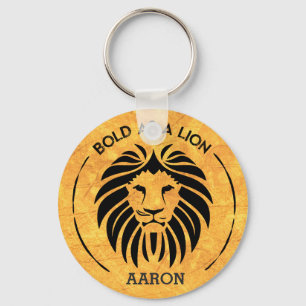 Bold As A Lion Keychain