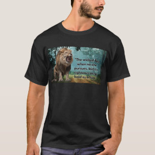 "Bold as a Lion" T-Shirt: Wear Your Righteousness T-Shirt