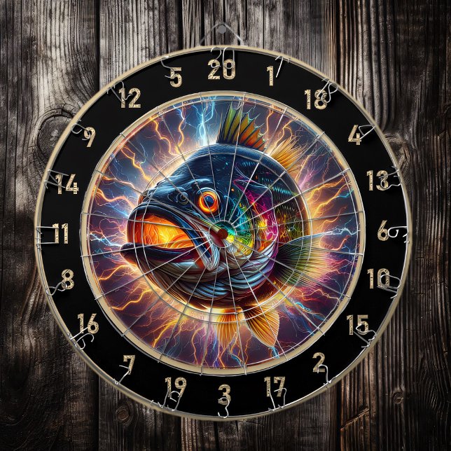 Bold Bass Dart Board Showpiece Creation (Creator Uploaded)