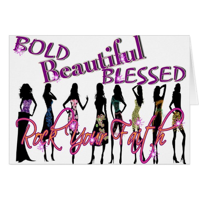 Bold, Beautiful, & Blessed (Front Horizontal)