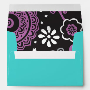 BOLD & BEAUTIFUL FLORAL Invitation Envelope