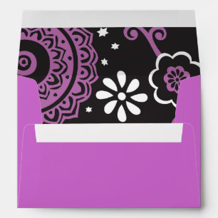 BOLD & BEAUTIFUL FLORAL Invitation Envelope