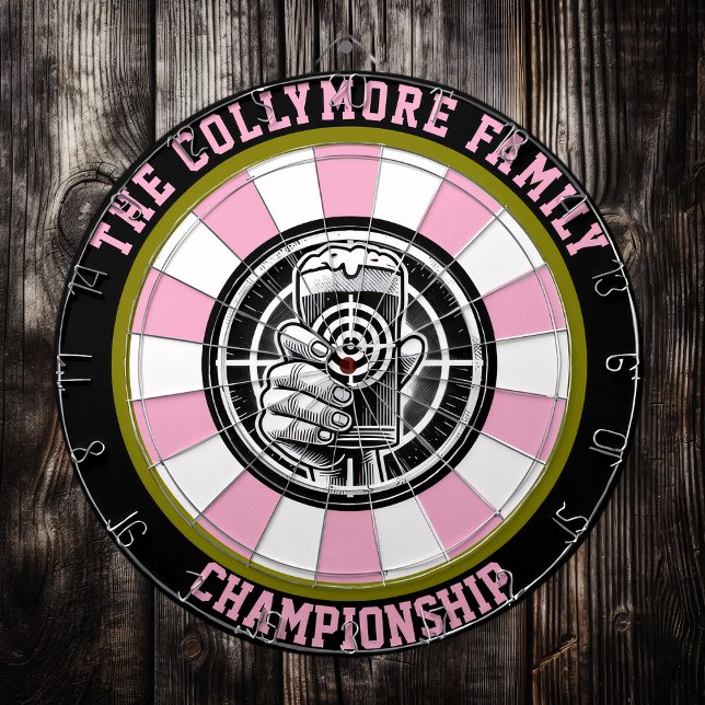 Bold Beer Target Lodge Art Dartboard (Creator Uploaded)