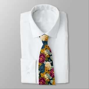 Bold Birthday Gifts For Dad Peonies Tie