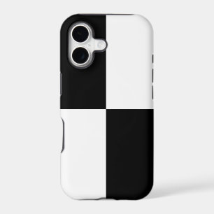 Bold Black and White Rectangles iPhone 8 Plus Case