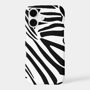 Bold Black and White Zebra Print Pattern