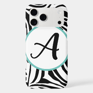 Bold Black and White Zebra Print Pattern