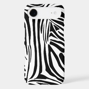 Bold Black and White Zebra Print Pattern