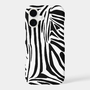 Bold Black and White Zebra Print Pattern