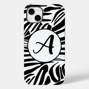 Bold Black and White Zebra Print Pattern Case-Mate iPhone 14 Plus Case