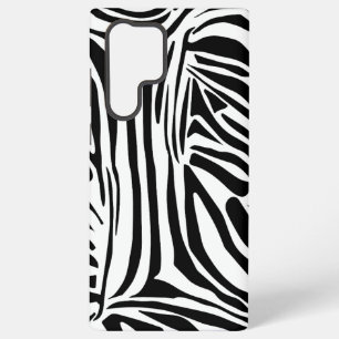 Bold Black and White Zebra Print Pattern Samsung Galaxy Case
