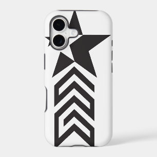 Bold Black Geometric Star