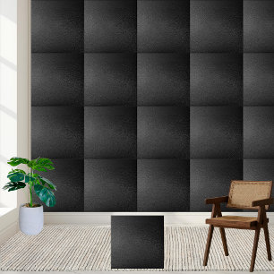 Bold Black Textured Stylish and Durable Ceramic Tile