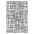 Bold Black & White Scribble Art Tissue Paper