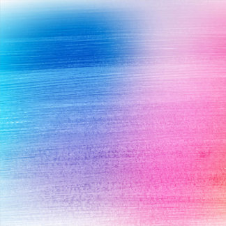 Bold Blue-Pink Artistic Wash Wrapping Paper Sheet