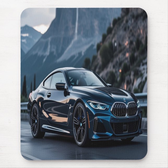 Bold BMW Dream Car Design – Sleek Luxury for Auto  Mouse Pad (Front)