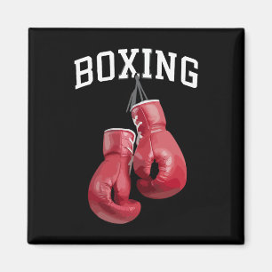 Bold Boxing Gloves Boxing Kickboxing Boxing Lover Magnet