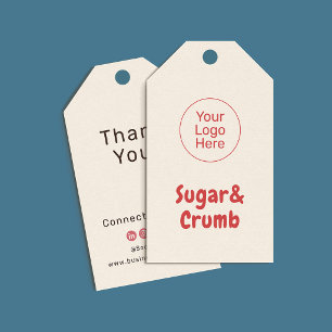 Bold Brand-Ready Bakery Hang Tag