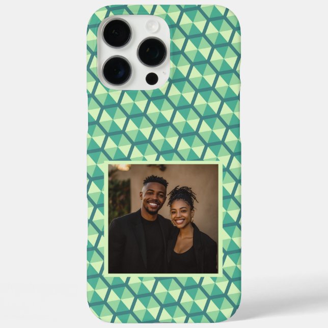 Bold Bridal Shower Gifts Hexagon Pattern  Case-Mate iPhone Case (Back)