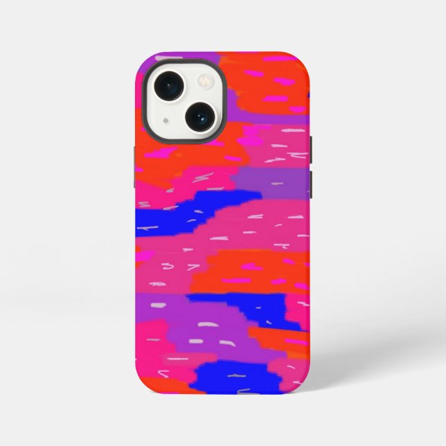 Bold Brushstrokes Abstract Print  iPhone Case (Back)