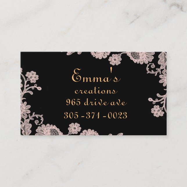 Bold Business Card (Front)