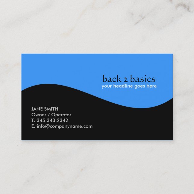 Bold Business Cards (Front)