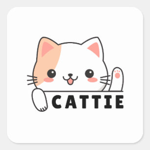 Bold Cat Lover Sticker cat mum